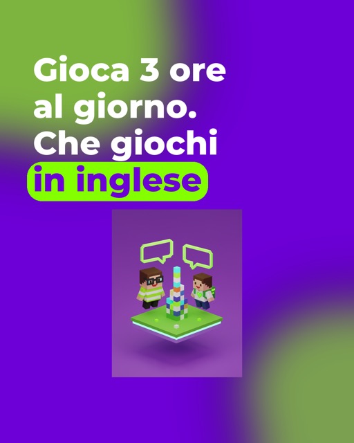 Италия — итальянский: Da Minecraft all'inglese